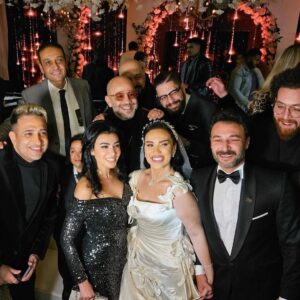 توب سينما ينقل فرحة الفنان محمد العمروسي والفنانة مي فارق 2 IMG 20250105 WA0033