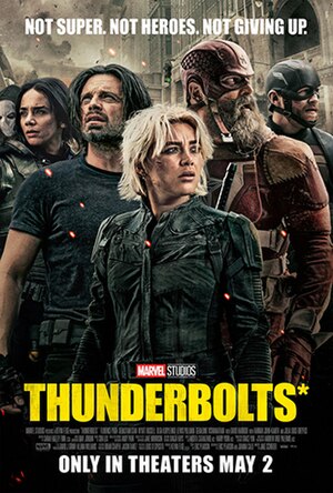 فيلم Thunderbolts يواصل حصد النجاحات 1 Thunderbolts poster