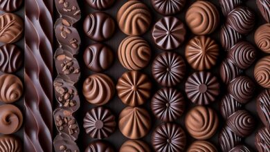 الشوكولاتة تقلل من خطر الإصابة بأمراض القلب والأوعية الدموية. 6 nuts each piece chocolate stack 961875 73677