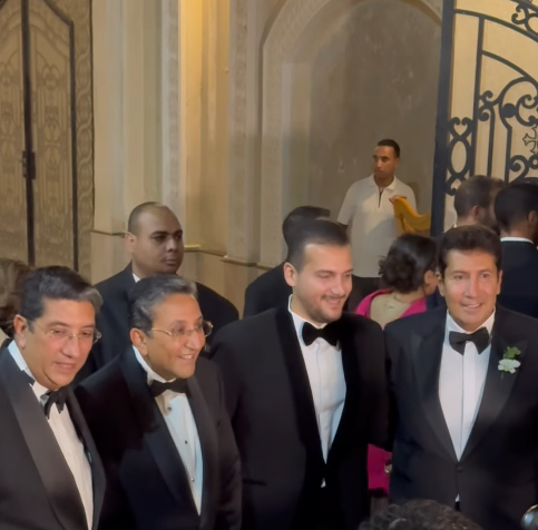 هاني رمزي يحتفل بزواج نجله وسط مجموعة من نجوم الفن 1 329 1