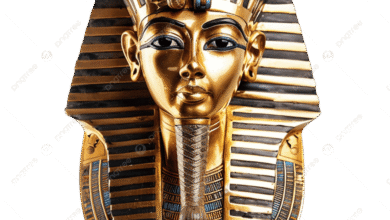 أغنية إيطالية عن "توت عنخ آمون" تشعل مواقع التواصل الاجتماعي 7 pngtree the pharaoh s visage unraveling mask of tutankhamun png image 15618809