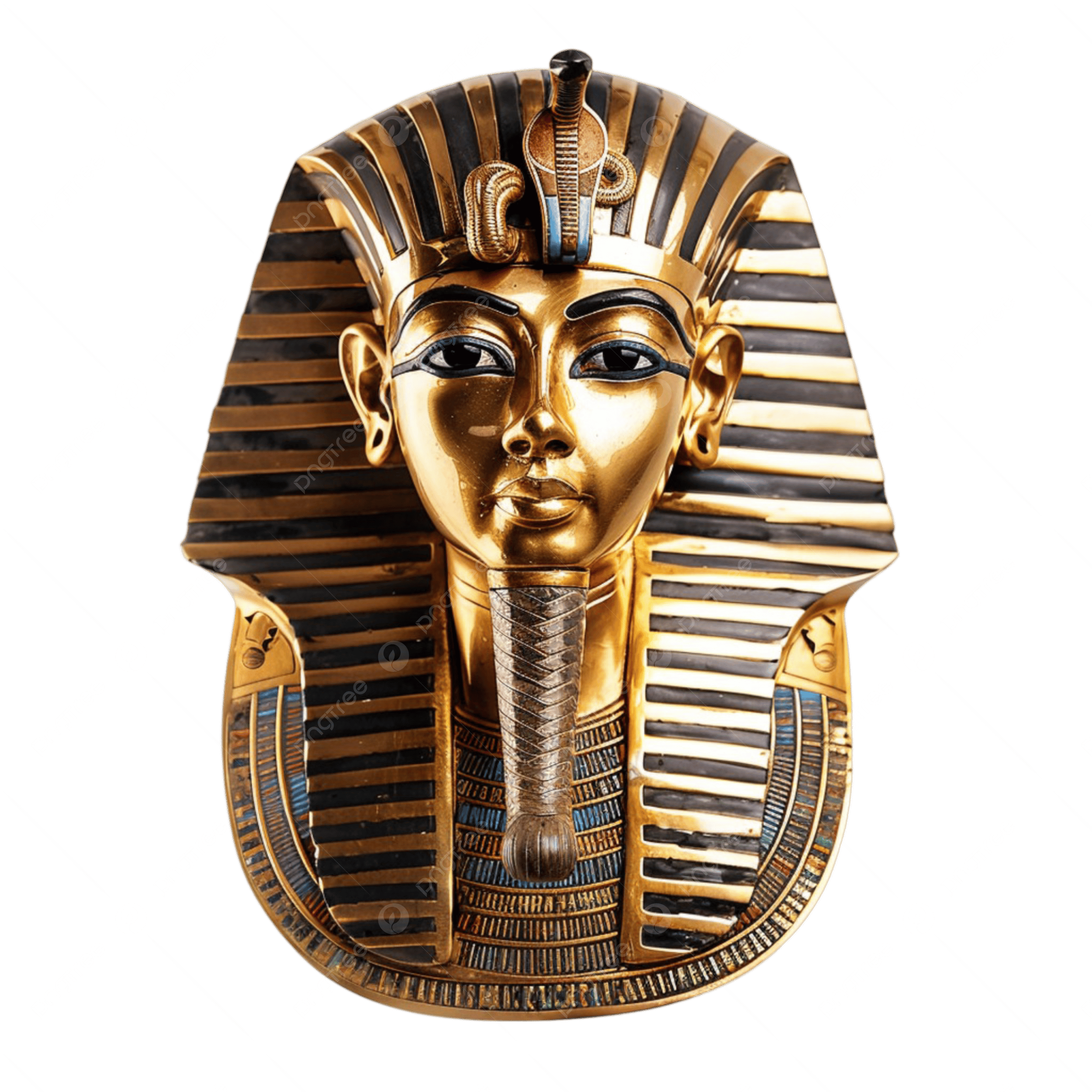 أغنية إيطالية عن "توت عنخ آمون" تشعل مواقع التواصل الاجتماعي 1 pngtree the pharaoh s visage unraveling mask of tutankhamun png image 15618809