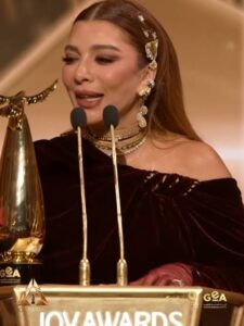 السعودية وطن حقيقي: أصالة تفوز بجائزة Joy Awards 2026 2 IMG 20260118 WA0010