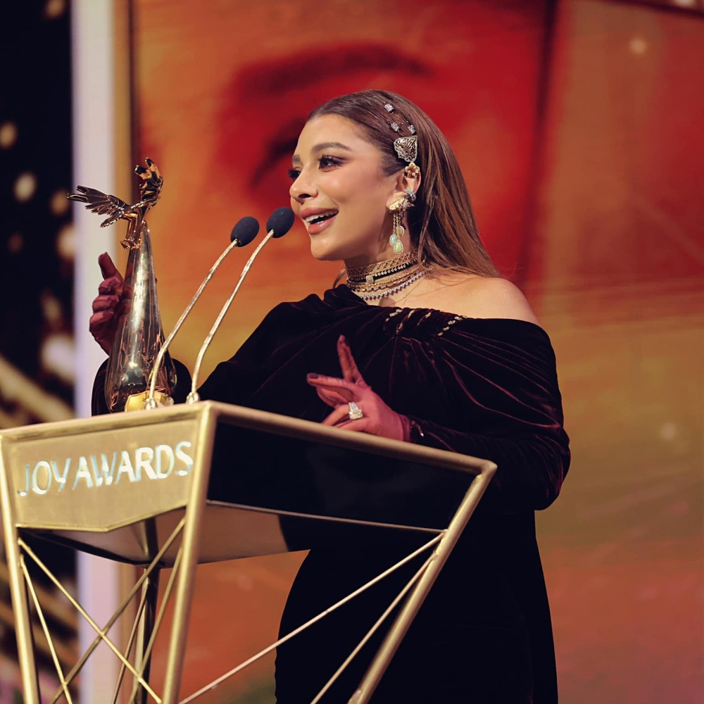 السعودية وطن حقيقي: أصالة تفوز بجائزة Joy Awards 2026 1 IMG 20260118 WA0011