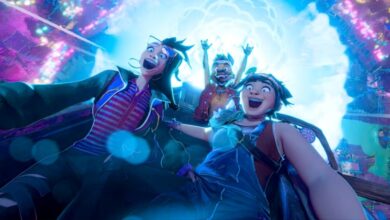 بعد الإشادة النقدية.. DreamWorks تحدد موعد الإصدار الرقمي لفيلم الجزيرة المنسية 8 forgotten island portal 746x420 1